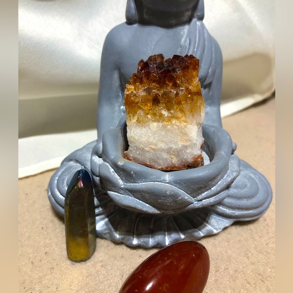 🔮Crystal tower and stones